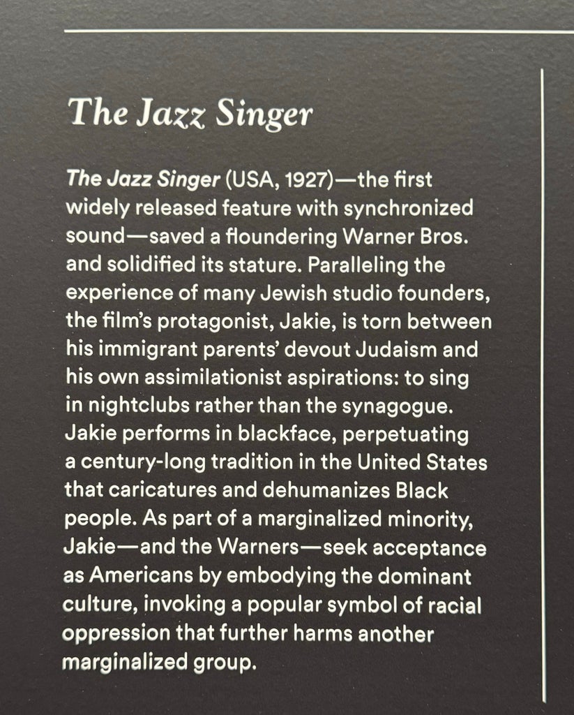 Academy Jewish Exhibition - Jazz Singer