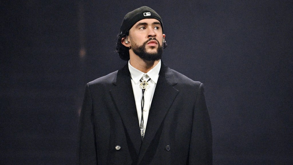 Bad Bunny performs onstage during his "Most Wanted" tour at State Farm Arena on May 14, 2024 in Atlanta, Georgia