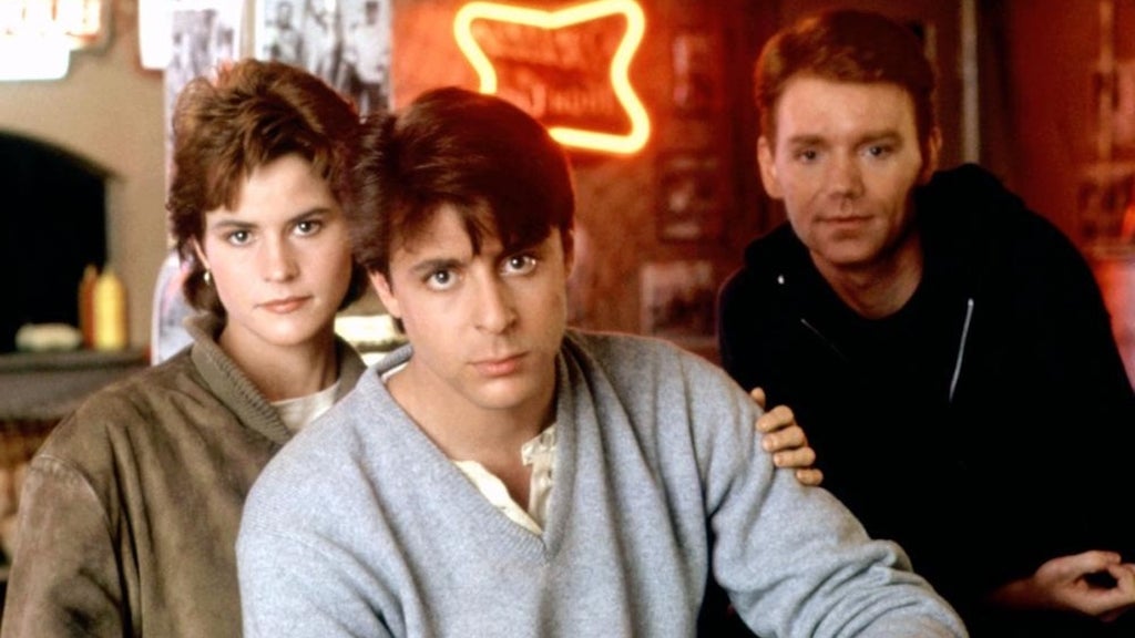 Alley Sheedy, Judd Nelson and David Caruso in "Blue City"