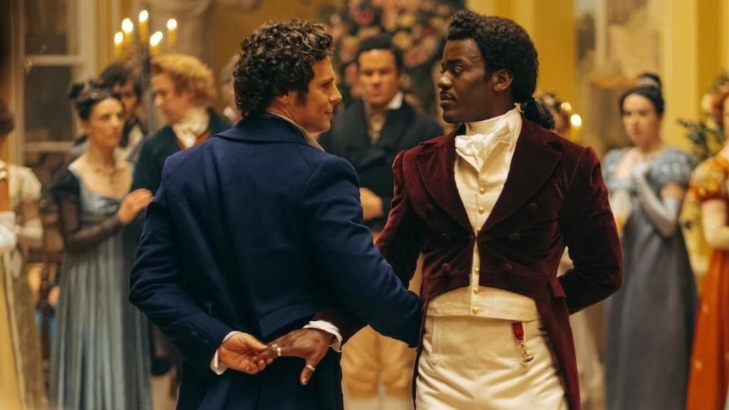 Jonathan Groff and Ncuti Gatwa in "Doctor Who" 