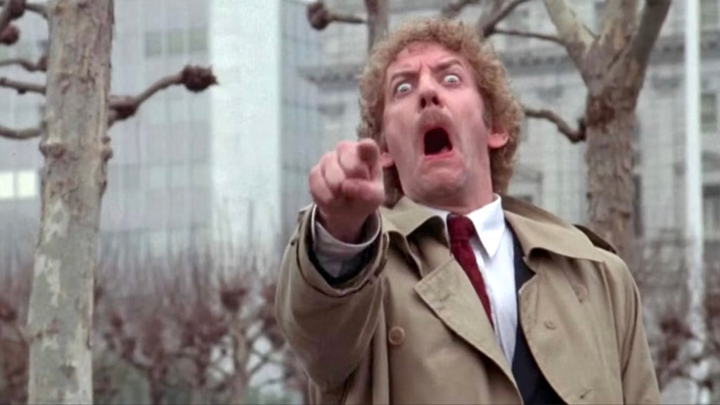 Donald Sutherland in "Invasion of the Body Snatchers"