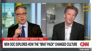 Jake Tapper Gets Starstruck by Brat Pack’s Andrew McCarthy on CNN: ‘My Life Is Flashing Before My Eyes Here’ | Video