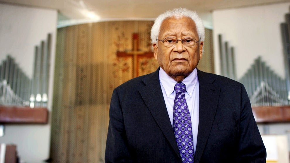 James Lawson accepts the Chairman's Award during the 52nd NAACP Image Awards on March 27, 2021