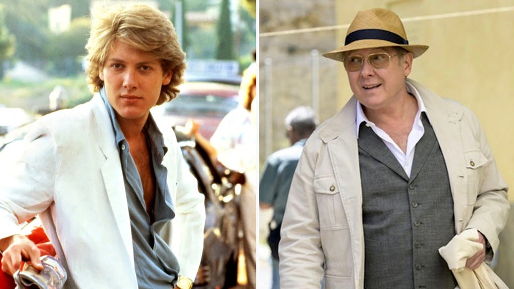 James Spader in "Pretty in Pink" and "The Blacklist"