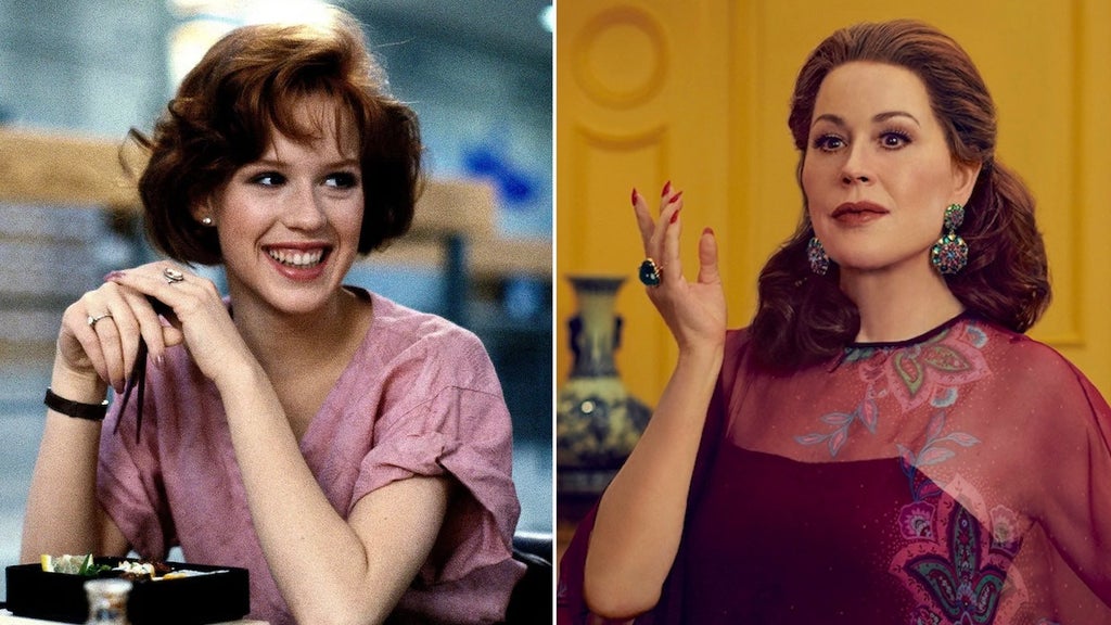 Molly Ringwald in "The Breakfast Club and "Feud"