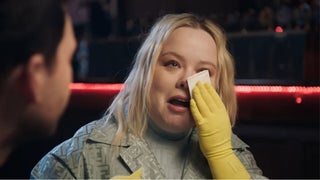 ‘Bridgerton’ Star Nicola Coughlan Gets Emotional Talking About the End of the Press Tour | Video