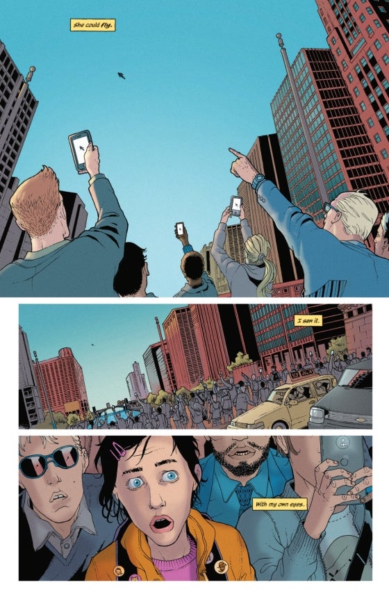 A page of the comic She Could Fly.