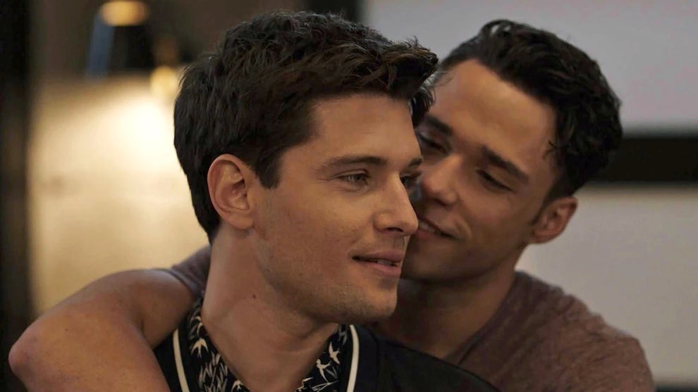 Ronen Rubinstein and Rafael L. Silva on "9-1-1: Lone Star"