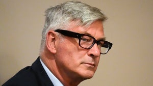 US actor Alec Baldwin participates in a pretrial hearing in Santa Fe, New Mexico, on July 8, 2024. Baldwin is facing a single charge of involuntary manslaughter in the death of a cinematographer. In October 2021, on the New Mexico set of his low-budget Western "Rust," a gun pointed by Baldwin discharged a live round, killing the film's cinematographer Halyna Hutchins and wounding its director.