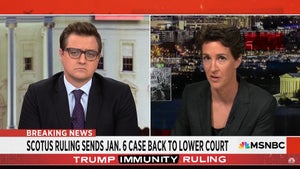 Chris Hayes speaks to Rachel Maddow about Trump Immunity ruling