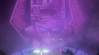 Marvel Teases Galactus Hall H Reveal in Nighttime Comic-Con Drone Show