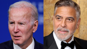 Joe Biden and George Clooney