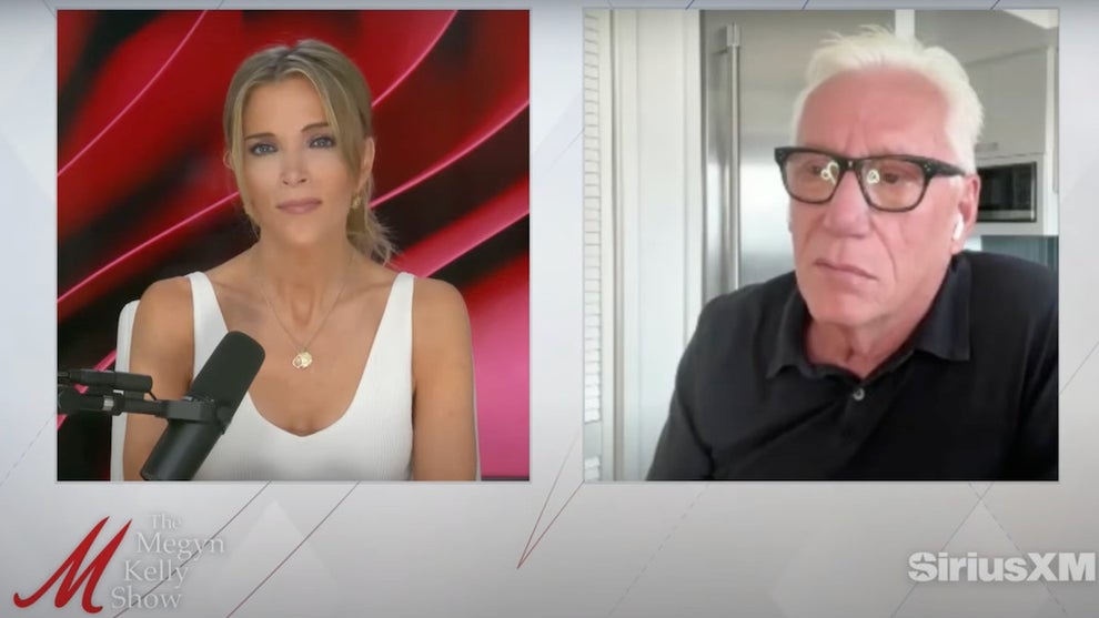 Megyn Kelly and James Woods on "The Megyn Kelly Show (Credit: SiriusXM)