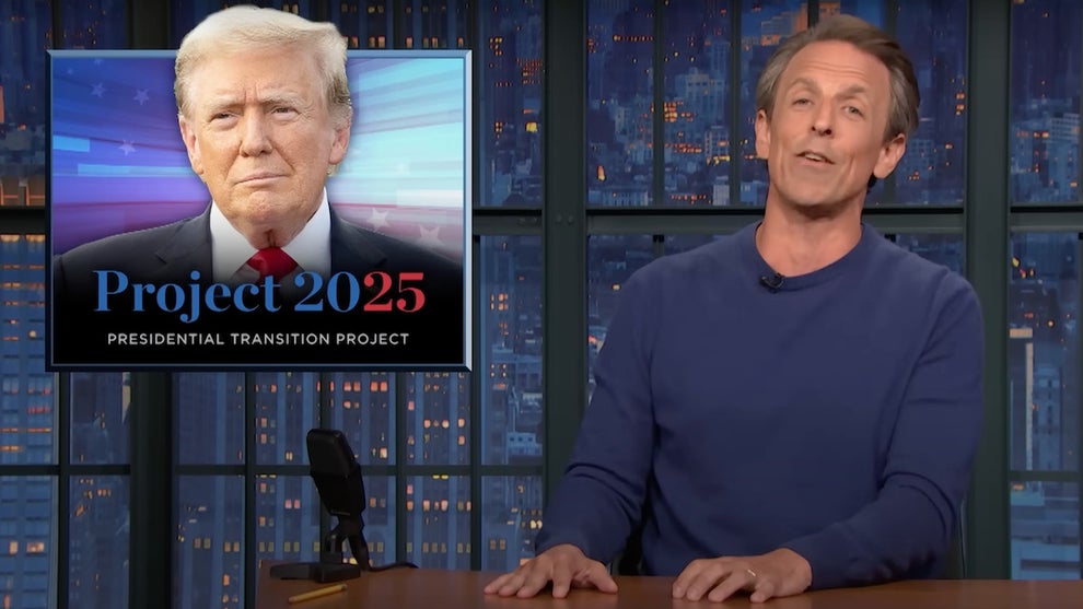 Seth Meyers on Late Night with Seth Meyers (Credit: NBC)