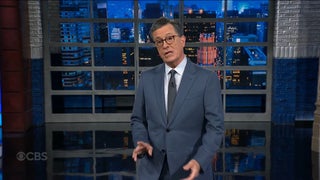 Stephen Colbert Defends Clooney for Leaving Biden Fundraiser Early: ‘He’s Out Protecting Gotham as Nipple Man’ | Video