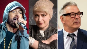 Eminem, Halyna Hutchins and Alec Baldwin (Getty Images)