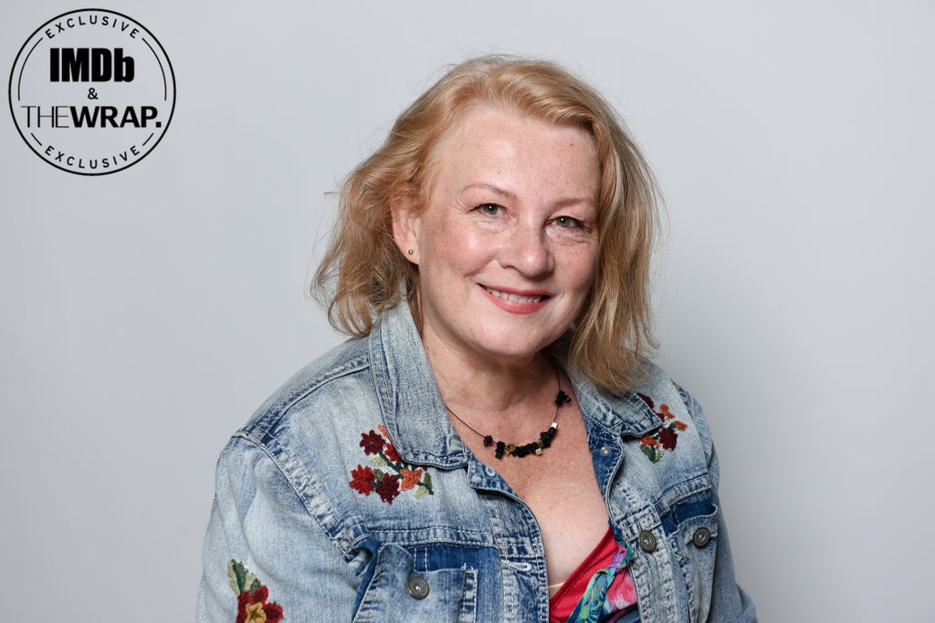 Elizabeth Saunders poses in the IMDboat Exclusive Portrait Studio at San Diego Comic-Con 2024 at The IMDb Yacht on July 26, 2024 in San Diego, California.