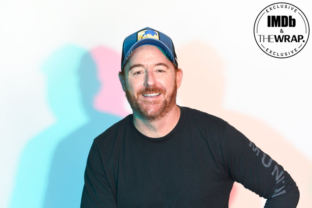 Scott Grimes poses in the IMDboat Exclusive Portrait Studio at San Diego Comic-Con 2024 at The IMDb Yacht on July 27, 2024 in San Diego, California.