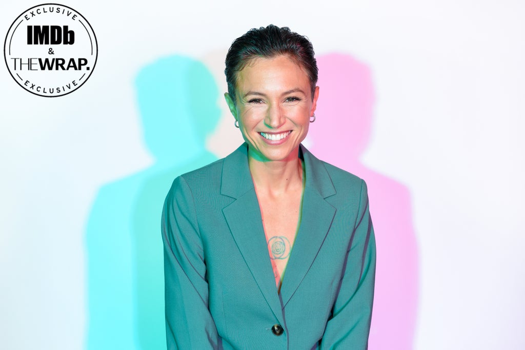 Dominique Provost-Chalkley poses in the IMDboat Exclusive Portrait Studio at San Diego Comic-Con 2024 at The IMDb Yacht on July 27, 2024 in San Diego, California.