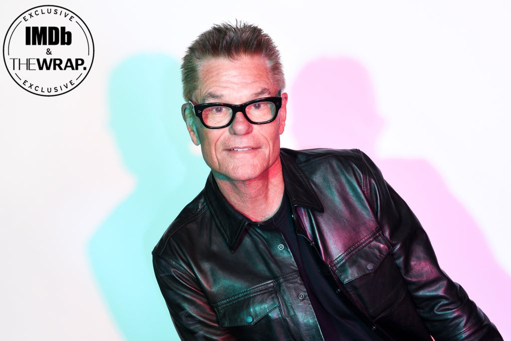 Harry Hamlin poses in the IMDboat Exclusive Portrait Studio at San Diego Comic-Con 2024 at The IMDb Yacht on July 27, 2024 in San Diego, California.