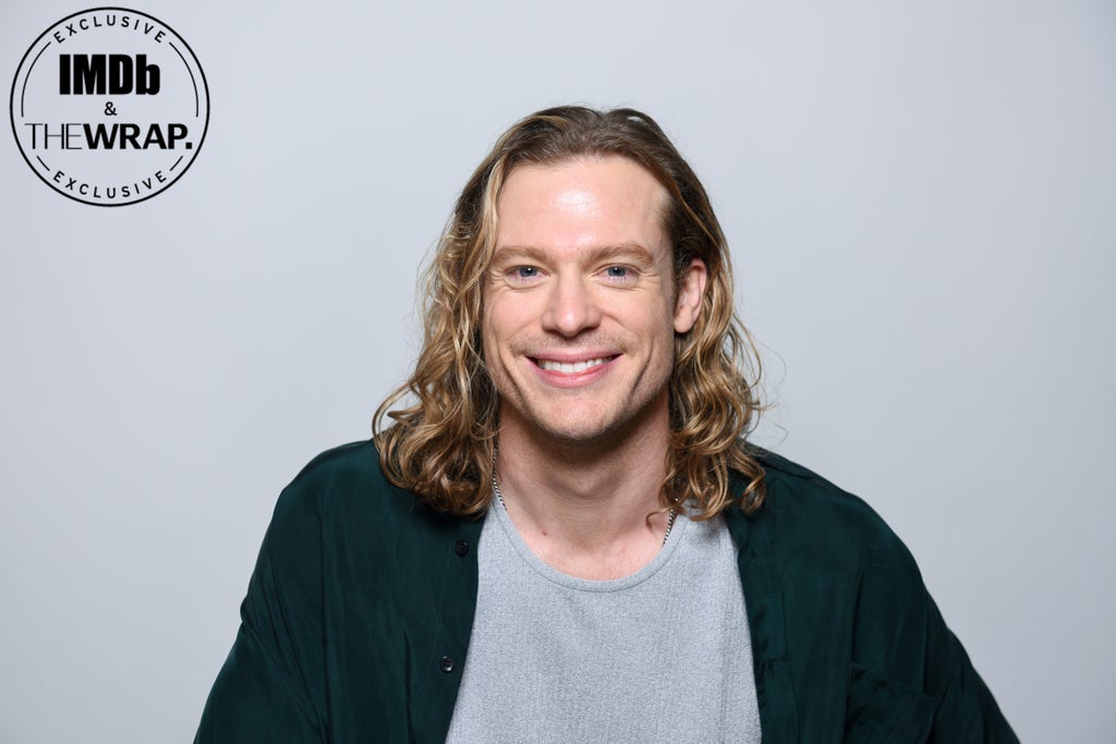 Sam Reid poses in the IMDboat Exclusive Portrait Studio at San Diego Comic-Con 2024 at The IMDb Yacht on July 27, 2024 in San Diego, California.