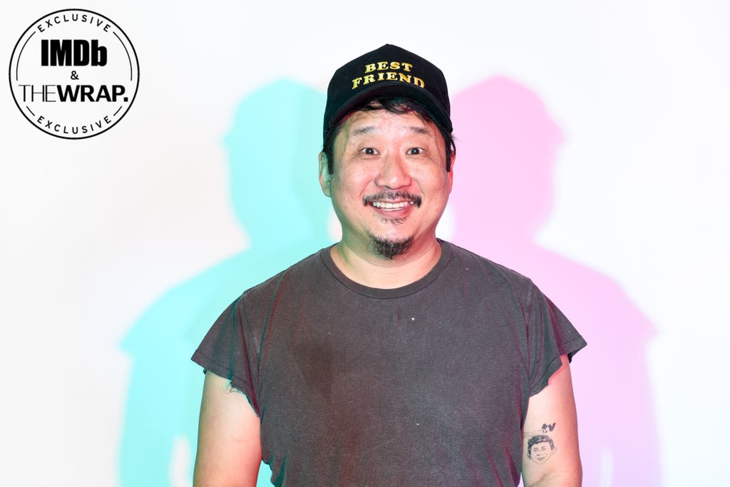 Bobby Lee poses in the IMDboat Exclusive Portrait Studio at San Diego Comic-Con 2024 at The IMDb Yacht on July 27, 2024 in San Diego, California.