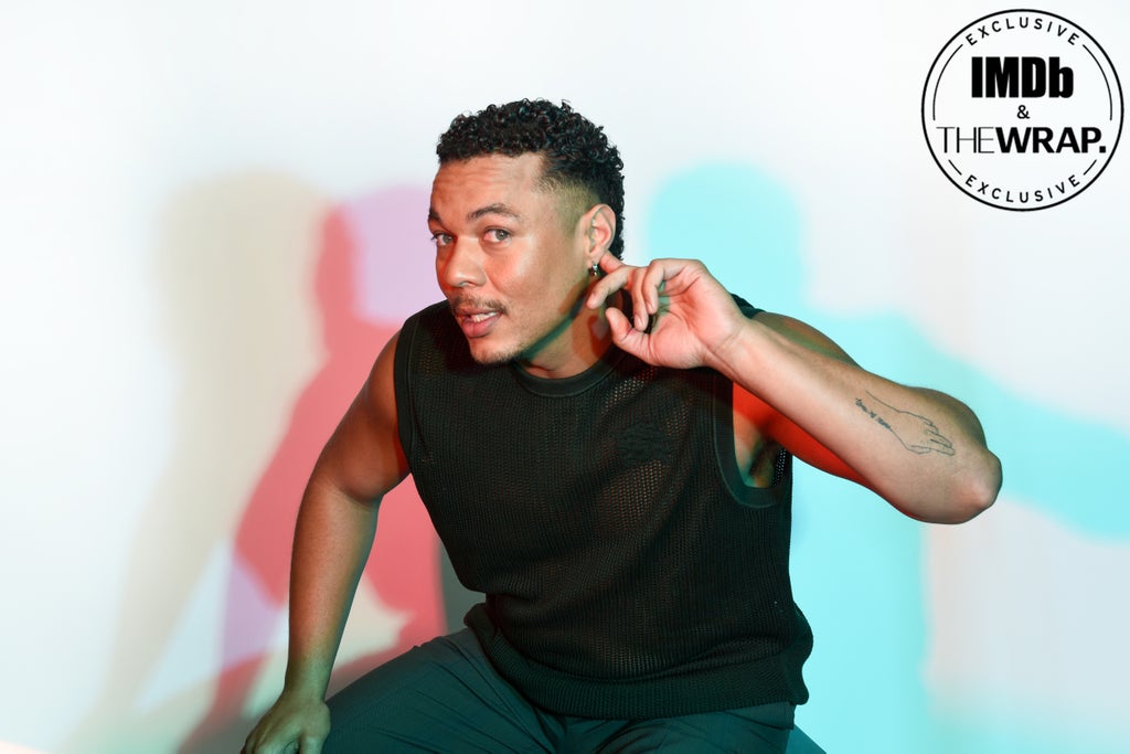 Ismaël Cruz Córdova poses in the IMDboat Exclusive Portrait Studio at San Diego Comic-Con 2024 at The IMDb Yacht on July 27, 2024 in San Diego, California.
