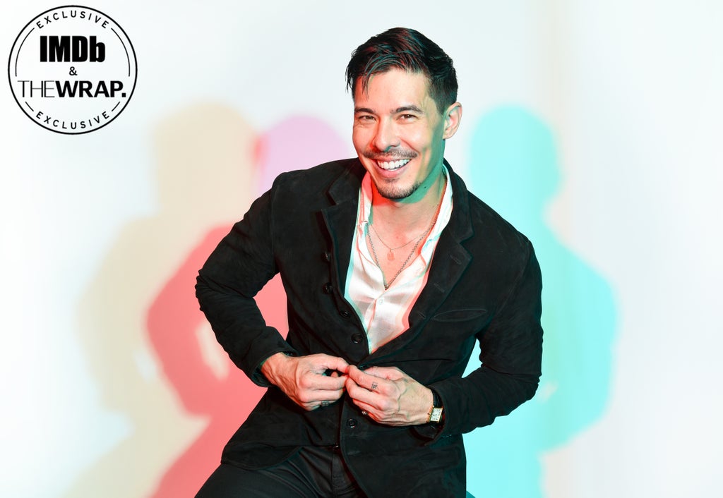 Lewis Tan poses in the IMDboat Exclusive Portrait Studio at San Diego Comic-Con 2024 at The IMDb Yacht on July 27, 2024 in San Diego, California.
