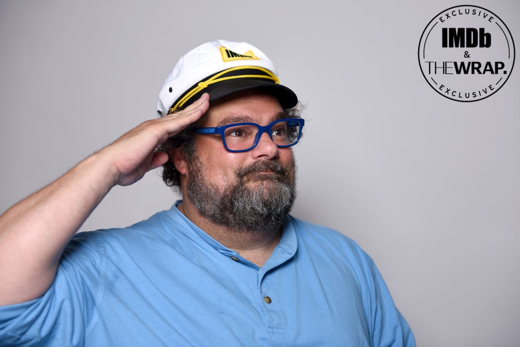 Bobby Moynihan poses in the IMDboat Exclusive Portrait Studio at San Diego Comic-Con 2024 at The IMDb Yacht on July 25, 2024 in San Diego, California.
