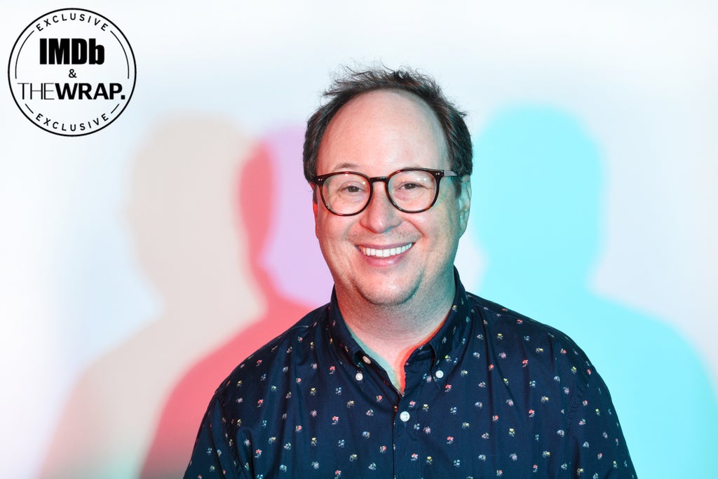 Mike McMahan poses in the IMDboat Exclusive Portrait Studio at San Diego Comic-Con 2024 at The IMDb Yacht on July 27, 2024 in San Diego, California.