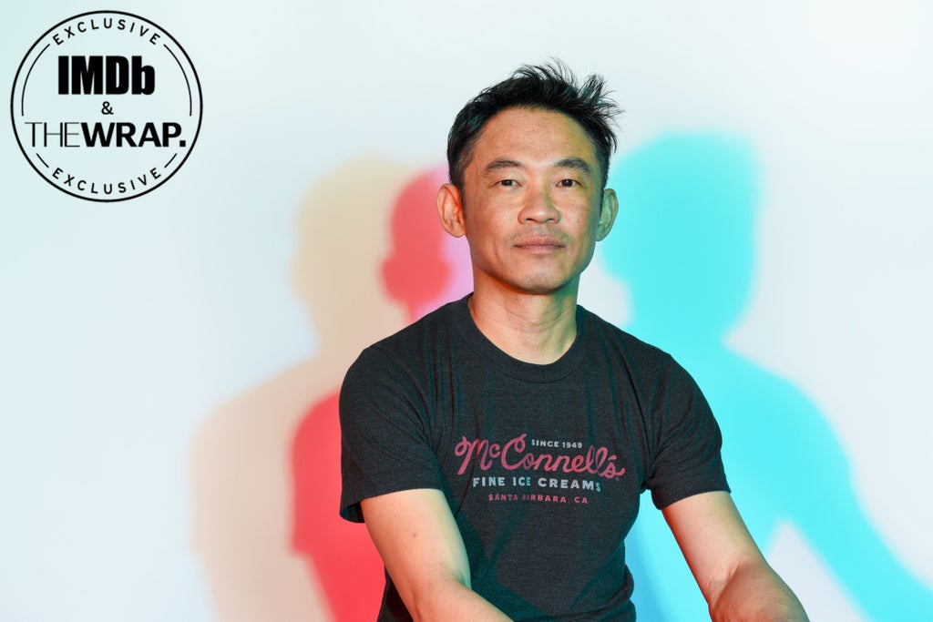 James Wan poses in the IMDboat Exclusive Portrait Studio at San Diego Comic-Con 2024 at The IMDb Yacht on July 25, 2024 in San Diego, California.