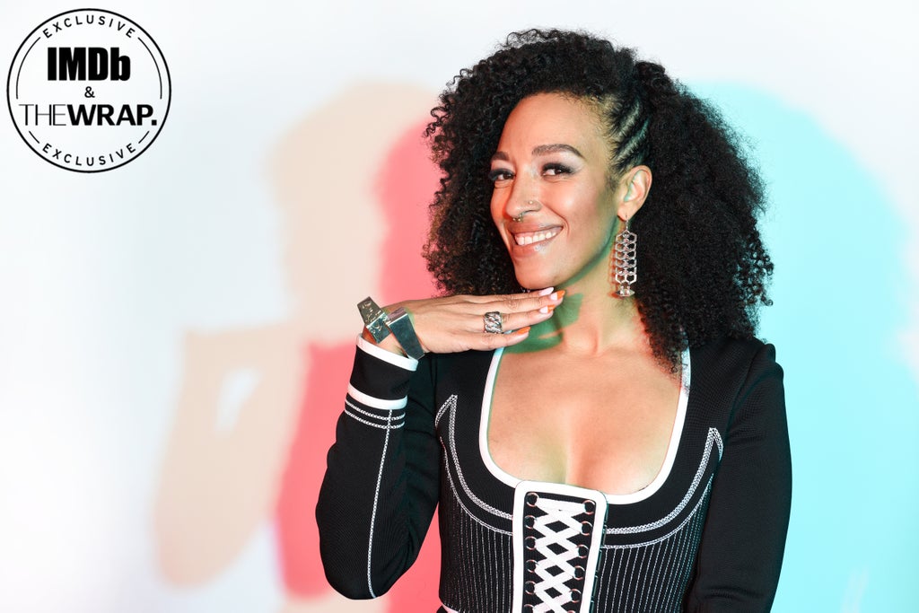 Tawny Newsome poses in the IMDboat Exclusive Portrait Studio at San Diego Comic-Con 2024 at The IMDb Yacht on July 27, 2024 in San Diego, California.