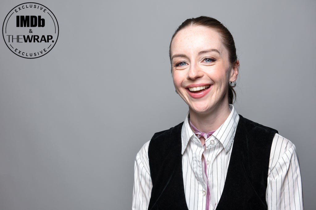 Kacey Rohl poses in the IMDboat Exclusive Portrait Studio at San Diego Comic-Con 2024 at The IMDb Yacht on July 27, 2024 in San Diego, California.