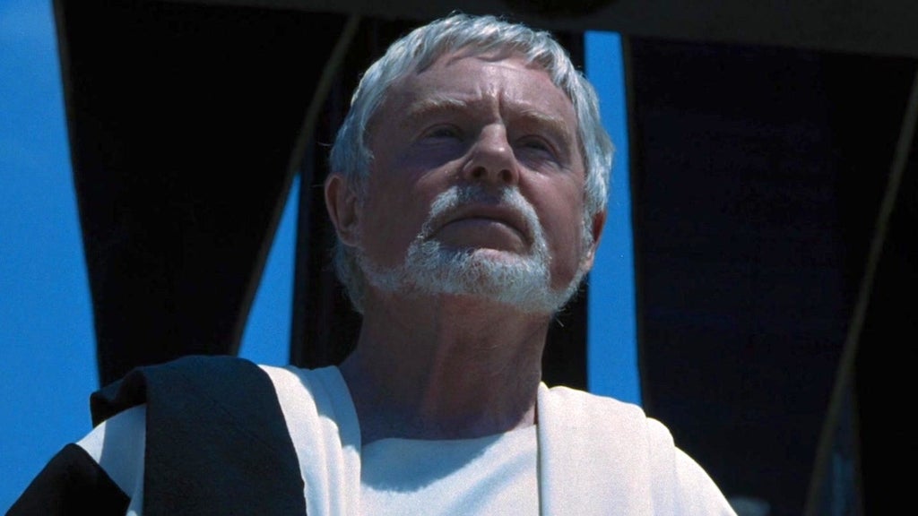 Derek Jacobi as Senator Gracchus in "Gladiator"