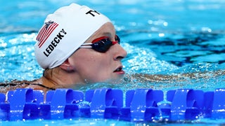 Katie Ledecky Nearly Laps Competition in 1,500-Meter Race to Olympics Fans’ Delight: ‘Looks Like No One Else Is in the Pool’