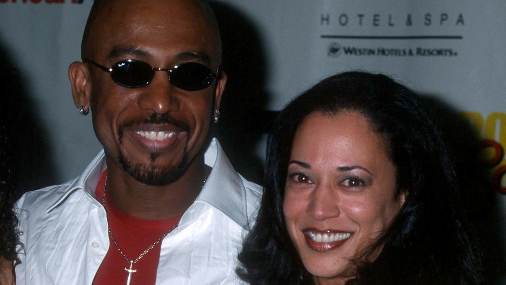 Montel Williams and Kamala Harris attend Eighth Annual Race To Erase Multiple Sclerosis Benefit at the Century Plaza Hotel in Century City, California on May 18, 2001