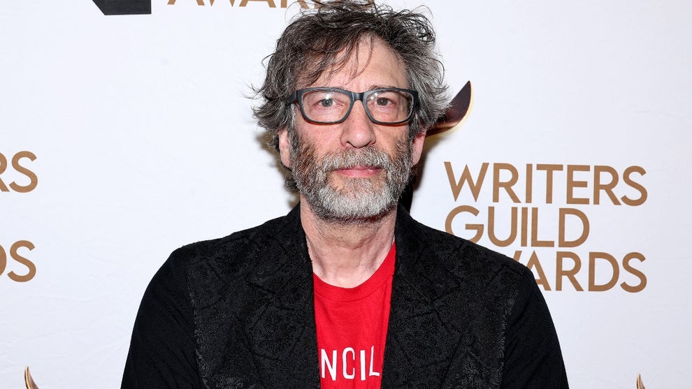 Neil Gaiman attends the 2024 Writers Guild Awards New York Ceremony on April 14, 2024 in New York City