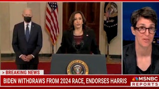 Rachel Maddow Doesn’t Think Democrats Will Hold an Open Primary, Says They’re Backing Kamala Harris | Video