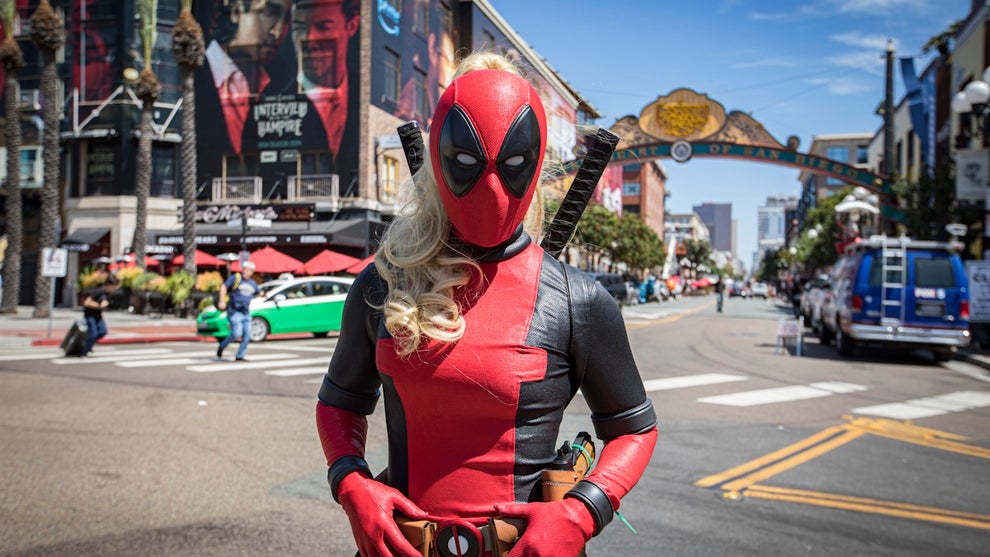 comic-con 2024 parties lady deadpool