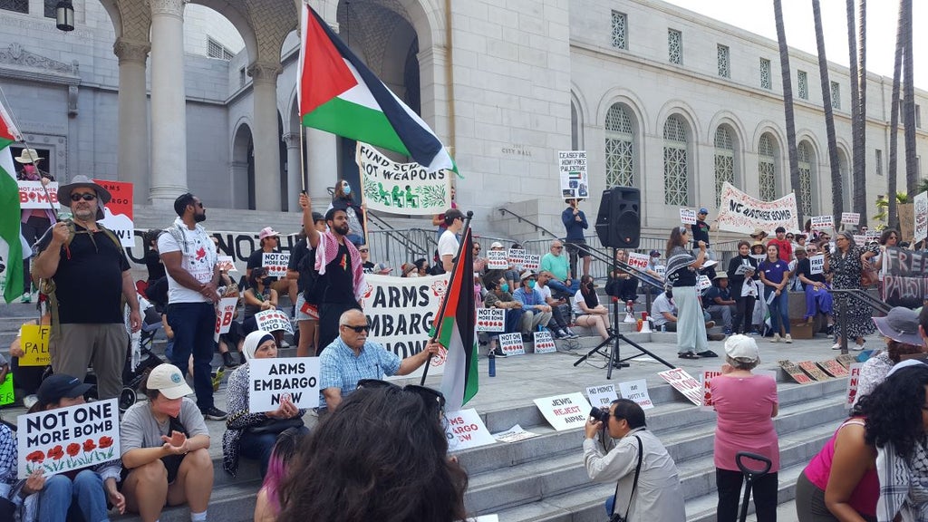 Not Another Bomb Los Angeles Rally
