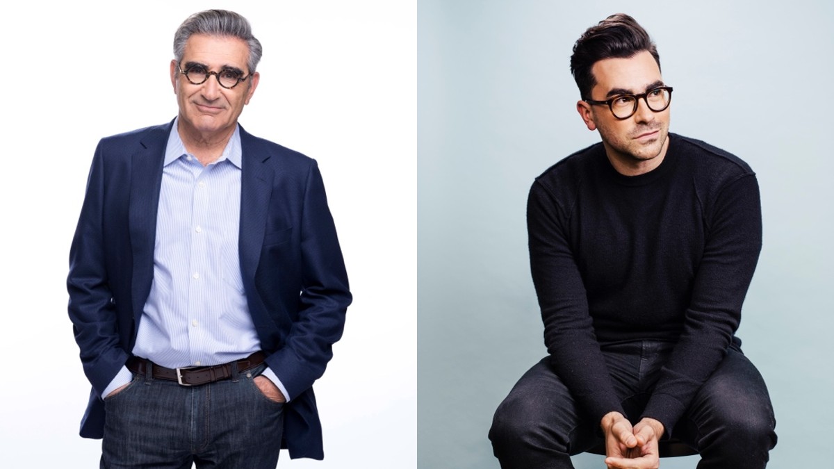 Eugene Levy and Dan Levy Officially Hosting 2024 Emmys