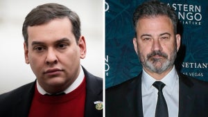 George Santos and Jimmy Kimmel