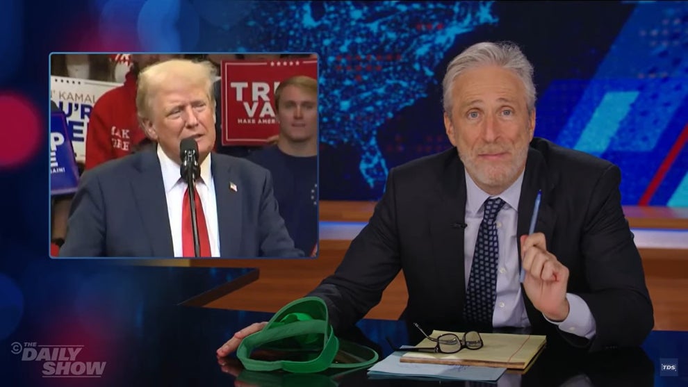 Jon Stewart mocks Donald Trump's Biden-Returns delusions