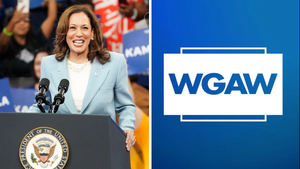 Kamala Harris endorsed by WGAW