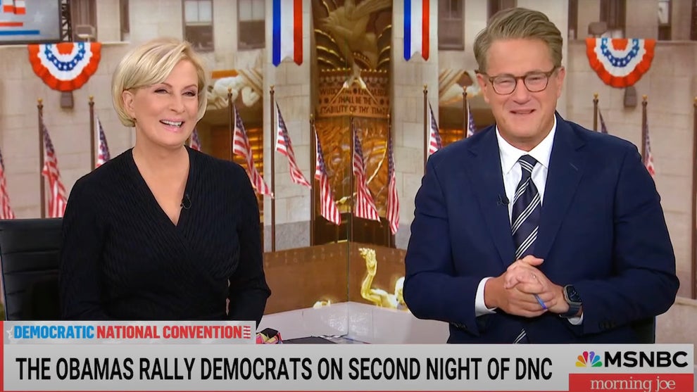 "Morning Joe" at the DNC (Credit: MSNBC)
