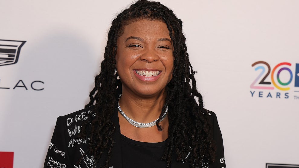 Punkie Johnson attends Point Foundation's Annual Point Honors Gala in Los Angeles