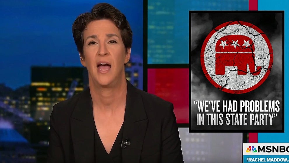 Rachel Maddow on Trump, Kari Lake rally