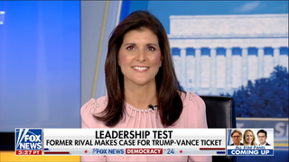 Nikki Haley Says Trump Won’t Beat Harris by Talking About Her Race and Crowd Size Because Voters Are Too ‘Smart’ | Video