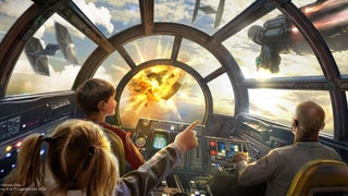 Millennium Falcon: Smuggler’s Run at Star Wars: Galaxy’s Edge Getting ‘Mandalorian and Grogu’ Overlay