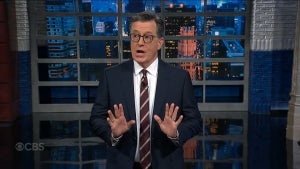 Stephen Colbert roasts Trump Musk interview